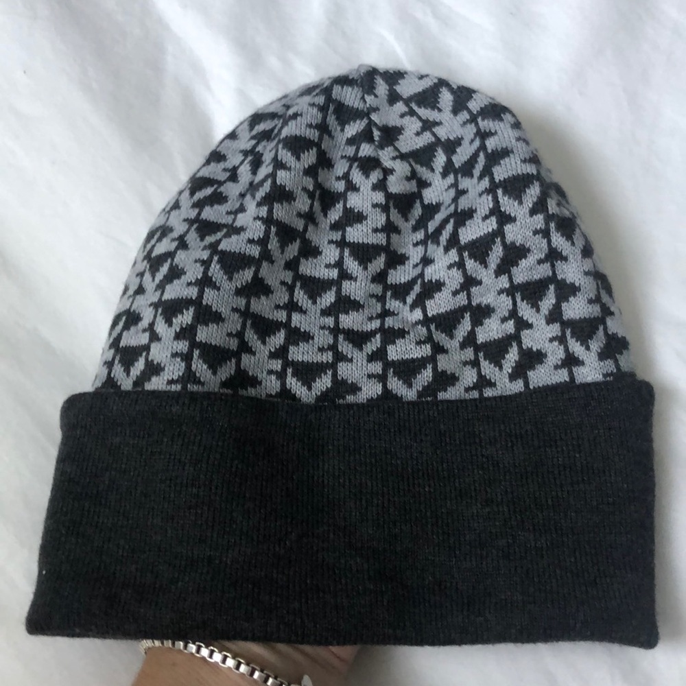 MK Grey Knit Hat